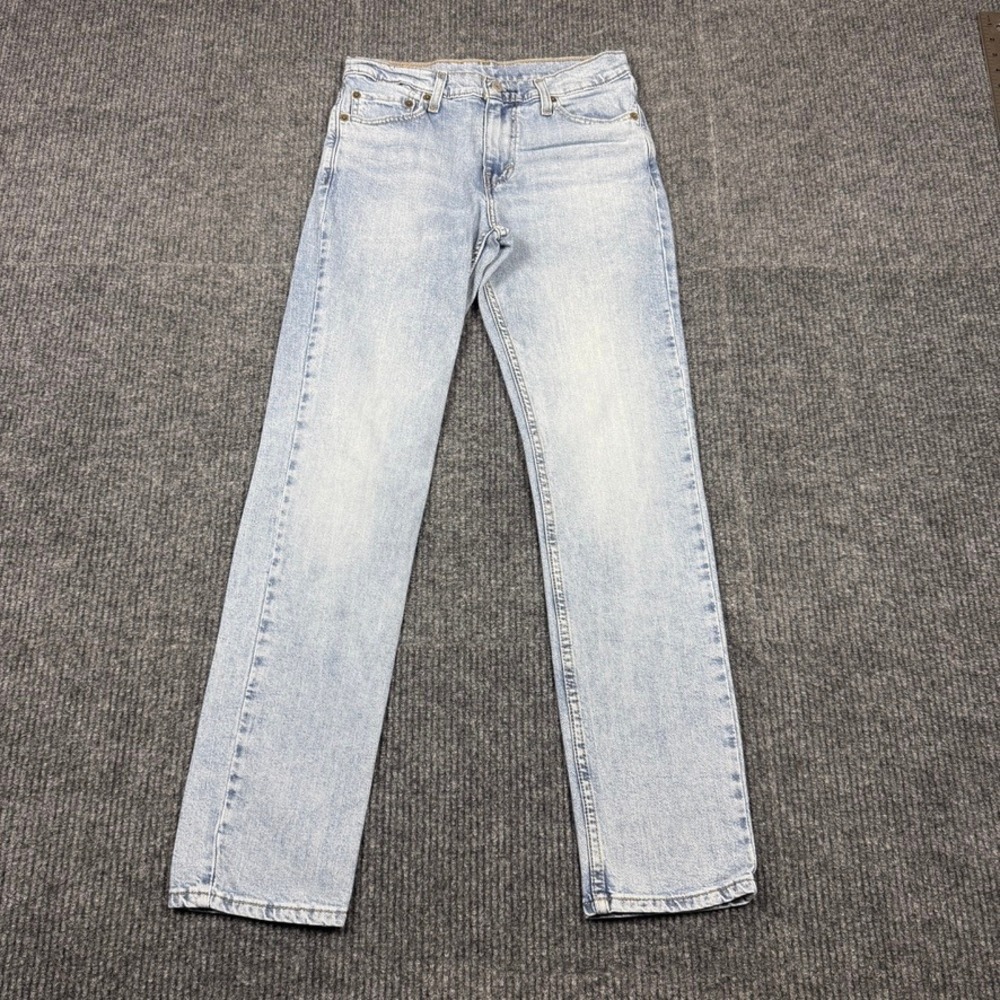 Levis 511 Slim Fit Light Wash Blue Denim Jeans Mens 30x32 05511-2336
